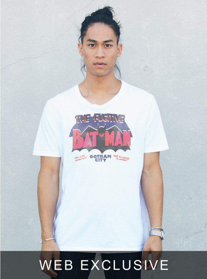 The Fugitive Batman Tee - biztee