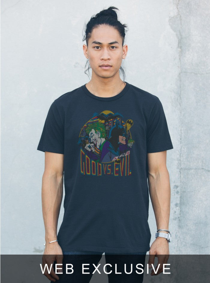 Joker And Batman Good vs. Evil Tee - biztee