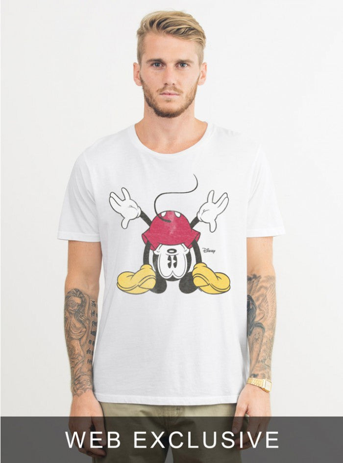 PEEK A BOO MICKEY TEE - biztee