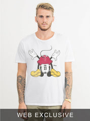 PEEK A BOO MICKEY TEE - biztee