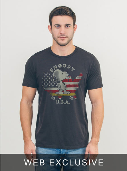 SNOOPY USA TEE - biztee