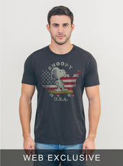 SNOOPY USA TEE - biztee