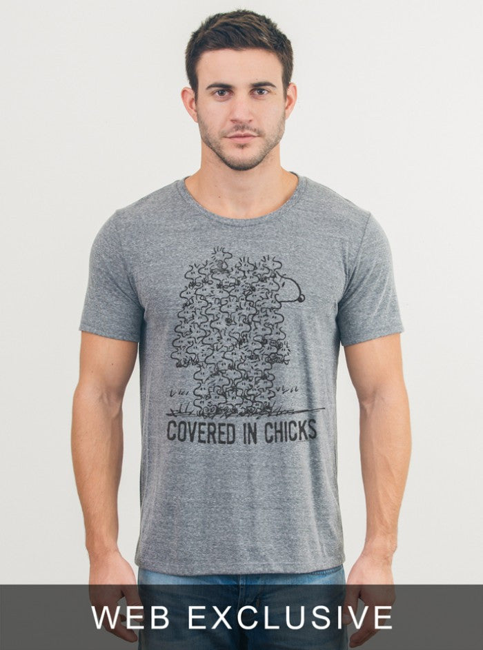 COVERED IN CHICKS TEE - biztee