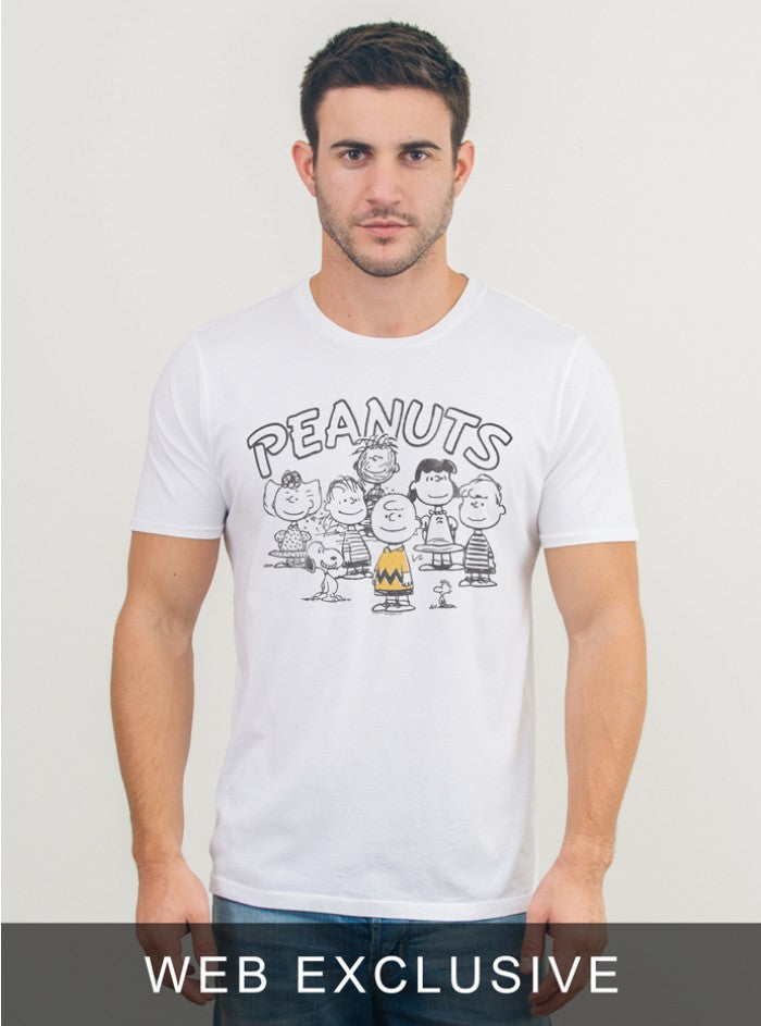 PEANUTS GROUP TEE - biztee