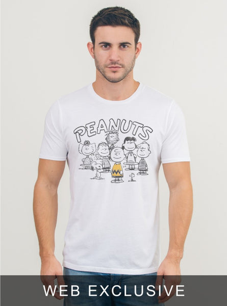 PEANUTS GROUP TEE - biztee