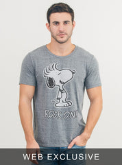 SNOOPY ROCK ON! TEE - biztee