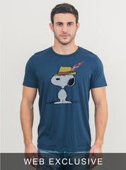 FEDORA SNOOPY TEE - biztee