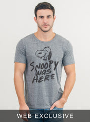 SNOOPY WAS HERE TEE - biztee