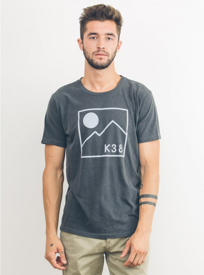 K38 Moon Mountain Tee - biztee