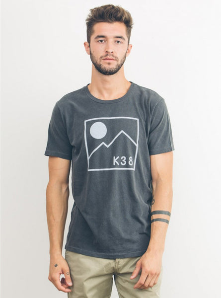 K38 Moon Mountain Tee - biztee