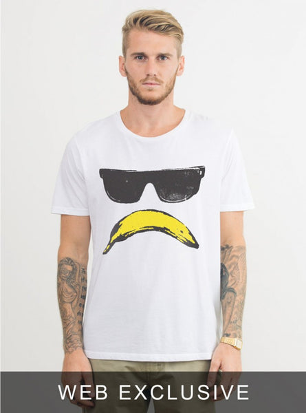 Banana Face Tee - biztee
