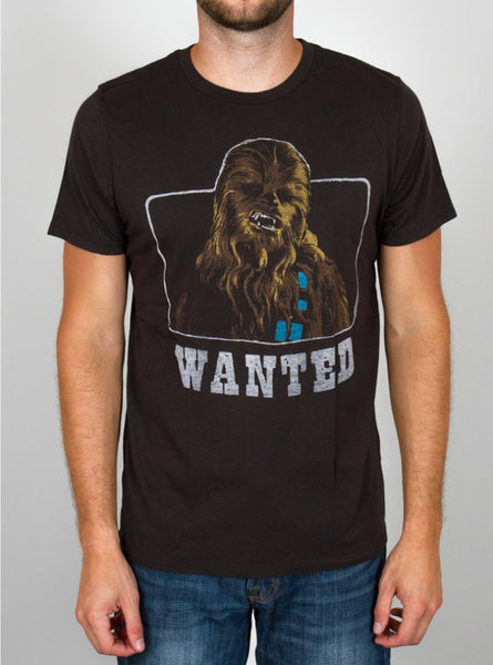 Star Wars Chewie Wanted Tee - biztee