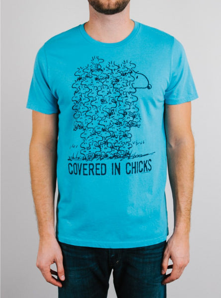 Peanuts Covered In Chicks Tee - biztee