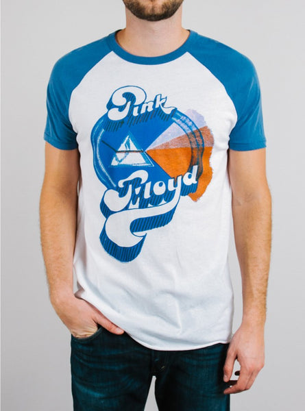 Pink Floyd Short Sleeve Raglan - biztee