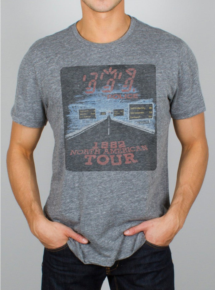 The Police Tour 1982 Tee - biztee