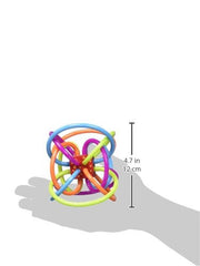 Manhattan 200940 Winkel Rattle and Sensory Teether Activity Toy, 5L x 3.5H x 4W in