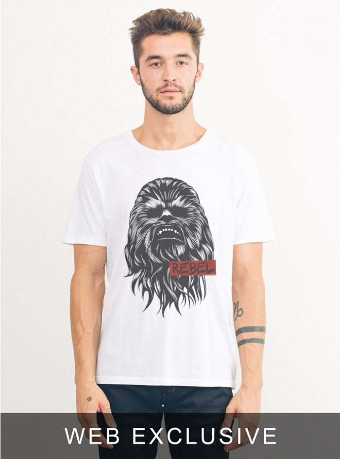 Star Wars Chewie Rebel Tee - biztee