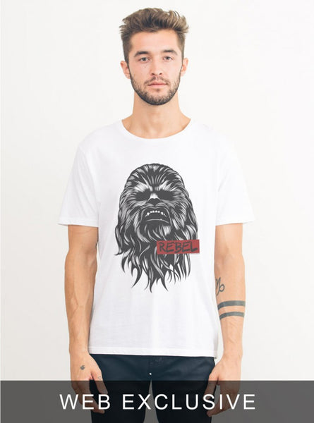 Star Wars Chewie Rebel Tee - biztee