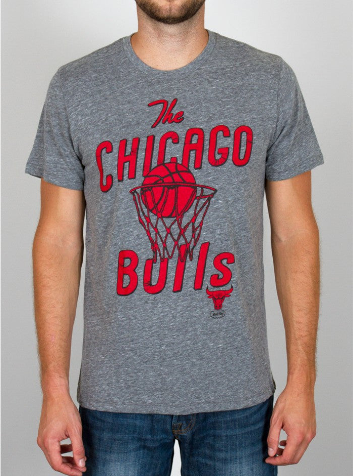 NBA Chicago Bulls Time-out Triblend Tee - biztee