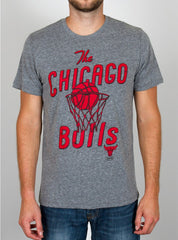 NBA Chicago Bulls Time-out Triblend Tee - biztee