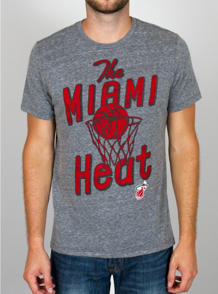 NBA Miami Heat Time-out Triblend Tee - biztee