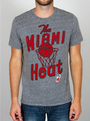 NBA Miami Heat Time-out Triblend Tee - biztee