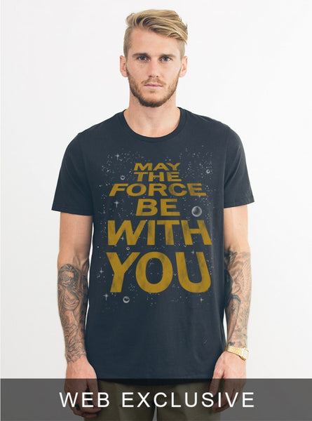 May The Force Be With You Tee - biztee