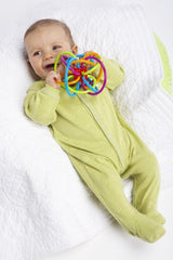 Manhattan 200940 Winkel Rattle and Sensory Teether Activity Toy, 5L x 3.5H x 4W in