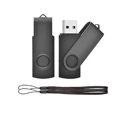 EASTBULL 32GB 2-Pack USB 3.0 Flash Drive,Black