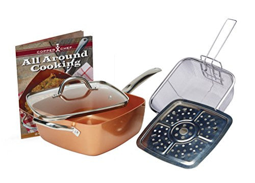 Copper Chef 4 pc system, 6 in 1 pan
