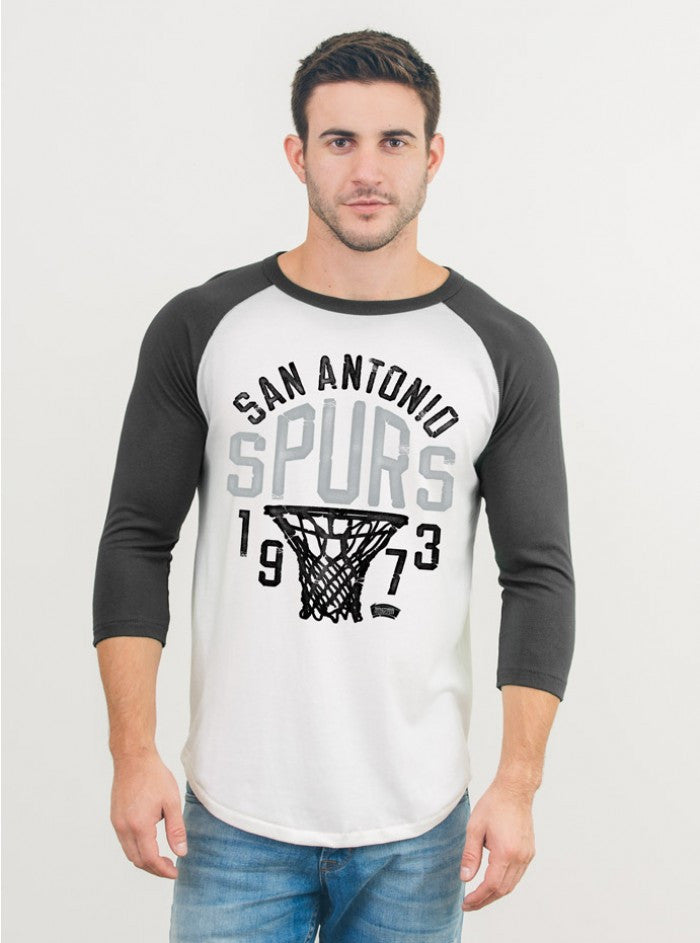 NBA SAN ANTONIO SPURS RAGLAN - biztee
