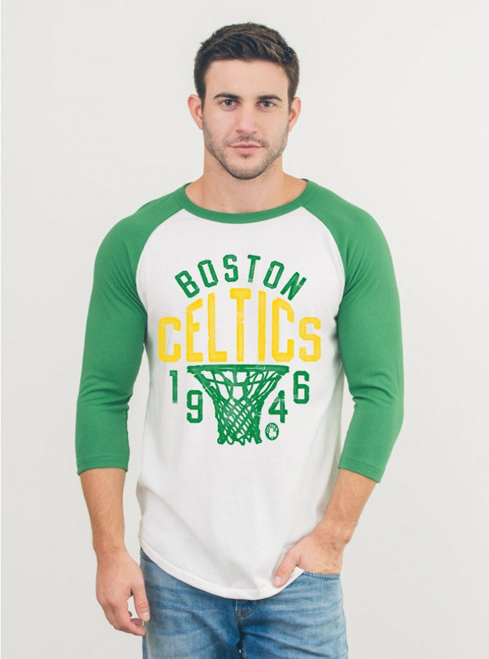 NBA BOSTON CELTICS RAGLAN - biztee