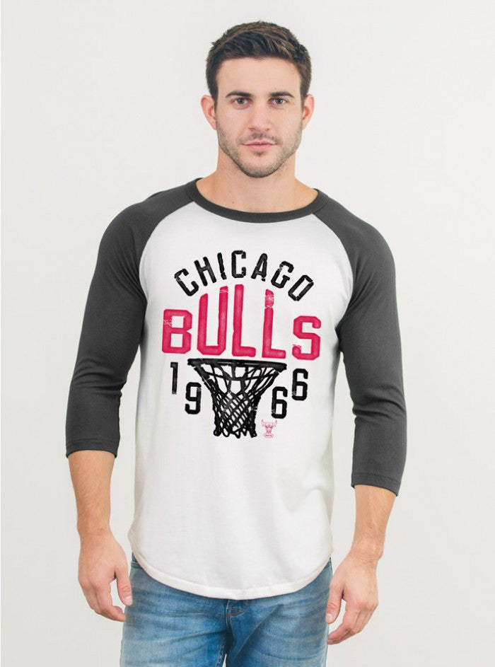 NBA CHICAGO BULLS RAGLAN - biztee
