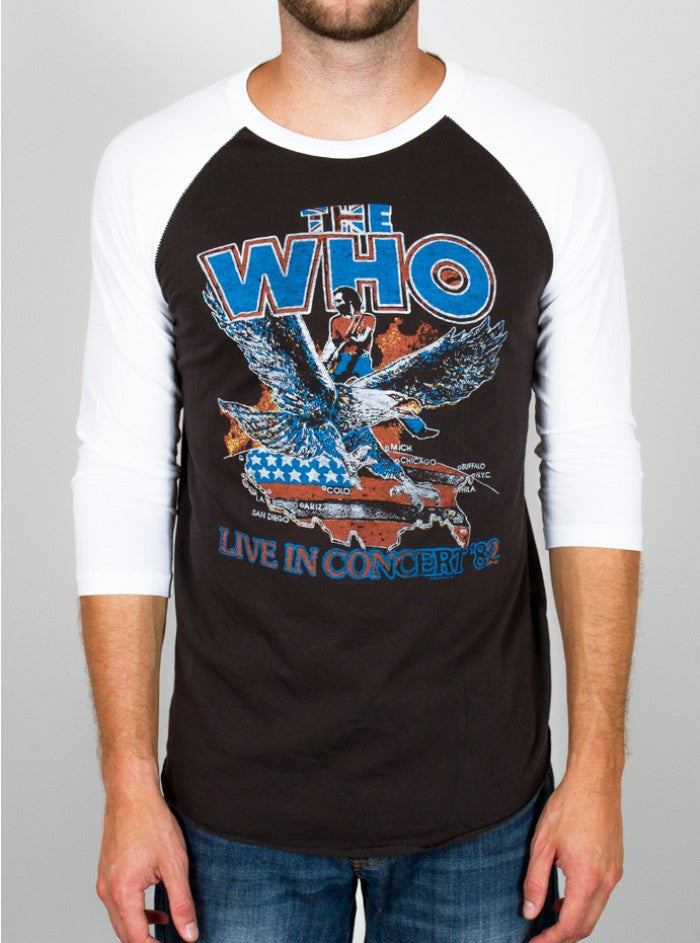 The Who 3/4 Sleeve Raglan - biztee