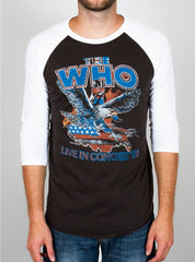 The Who 3/4 Sleeve Raglan - biztee