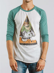 Green Lantern 3/4 Sleeve Raglan - biztee