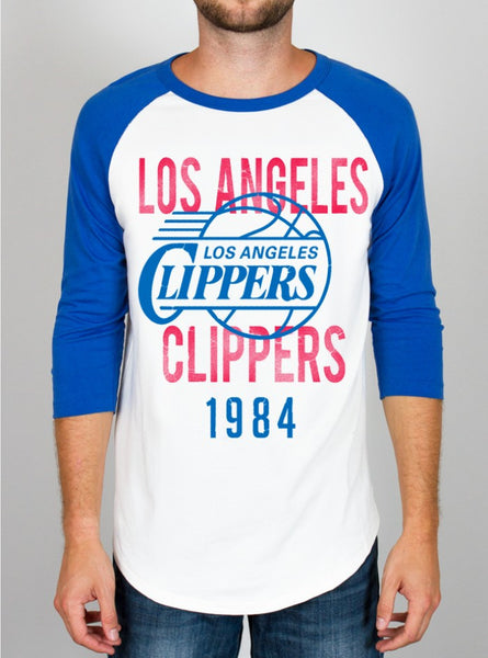 NBA Los Angeles Clippers Slam Dunk Raglan - biztee