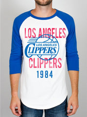 NBA Los Angeles Clippers Slam Dunk Raglan - biztee