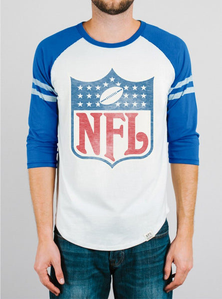 NFL Shield Raglan - biztee