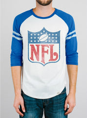 NFL Shield Raglan - biztee