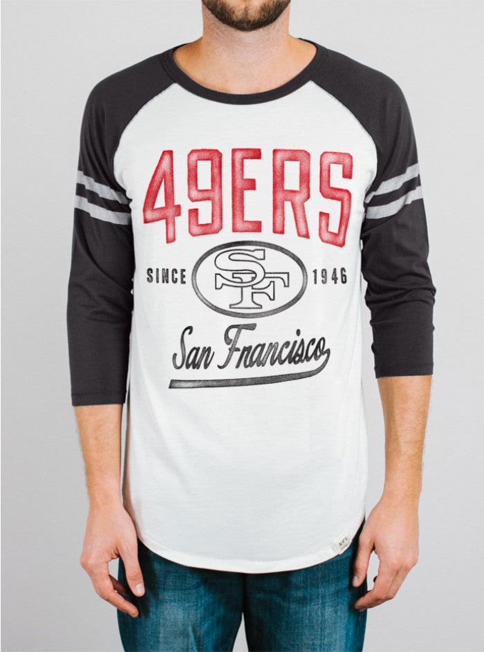 NFL San Francisco 49ers Raglan - biztee