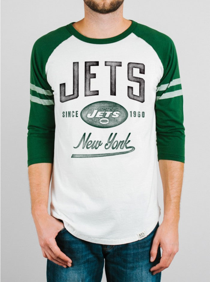 NFL New York Jets Raglan - biztee