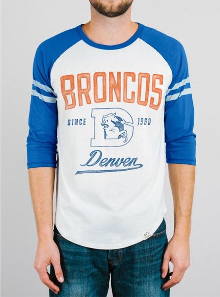 NFL Denver Broncos Raglan - biztee