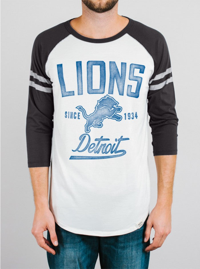 NFL Detroit Lions Raglan - biztee