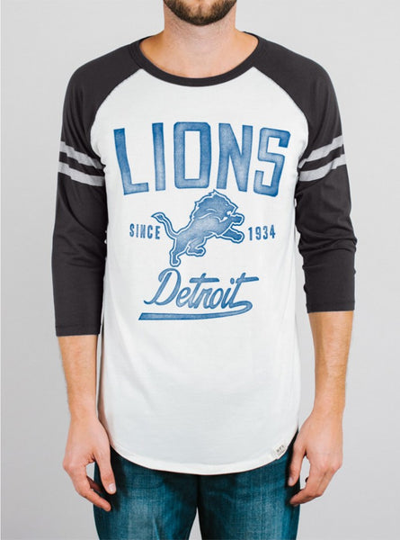 NFL Detroit Lions Raglan - biztee