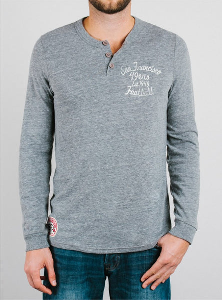 NFL San Francisco 49ers Henley - biztee