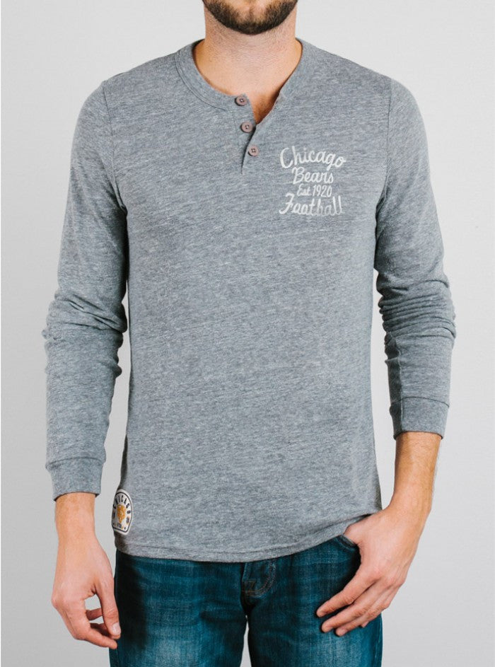 NFL Chicago Bears Henley - biztee