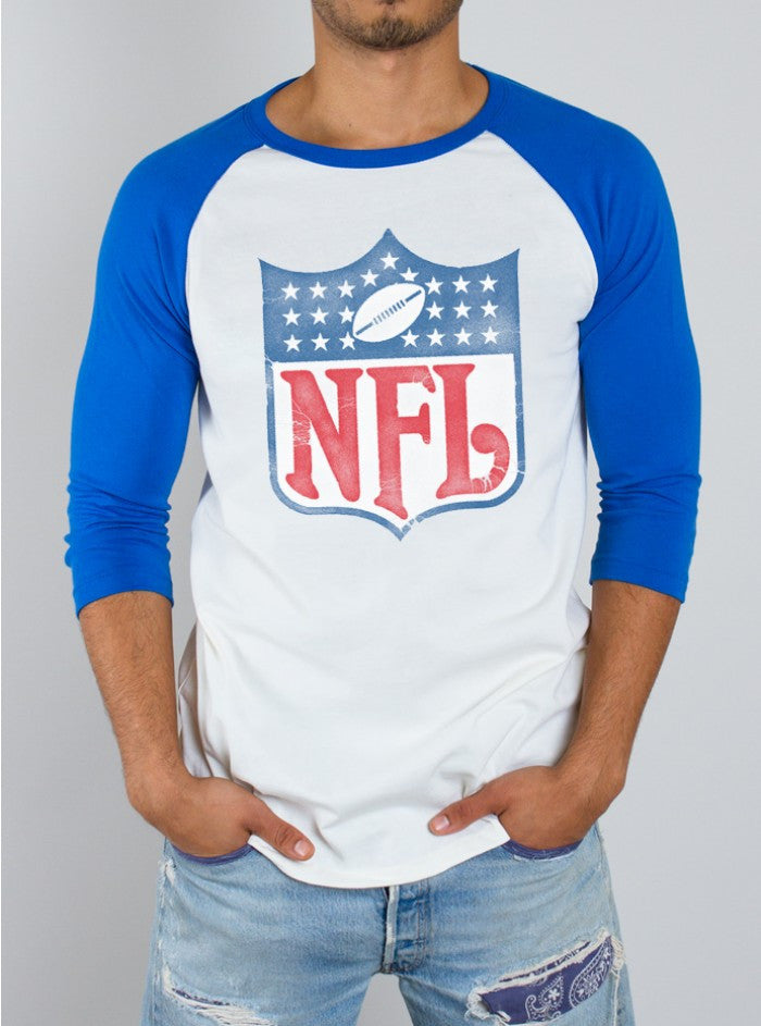 NFL Shield Raglan - biztee