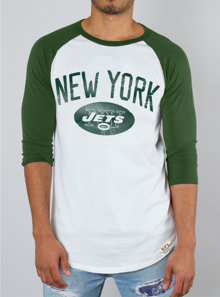 NFL New York Jets Raglan - biztee