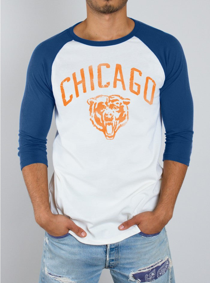 NFL Chicago Bears Raglan - biztee